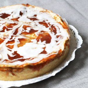Kuchen de manzana jengibre
