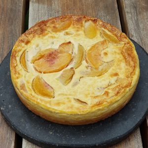 Porcion Kuchen de Durazno sin azucar