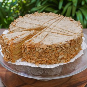 Hoja manj-past lucuma sin azucar 10 personas