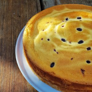 Kuchen de Ricota Arandano sin azucar